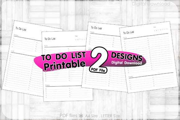 Download Printable Daily Planner with to-Do List - Printable daily planner Collection