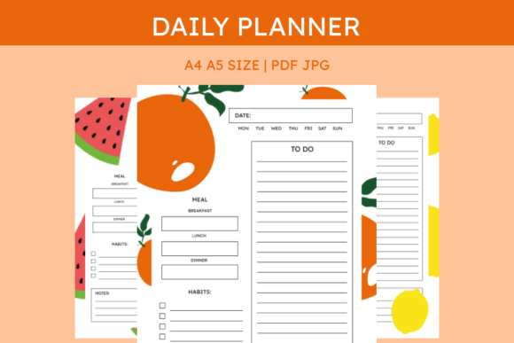 Download Daily Planner Printable | Cute Planner - Cute planner Collection