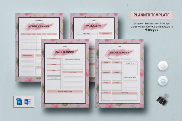 Download Printable Daily Planner Template - Printable daily planner Collection