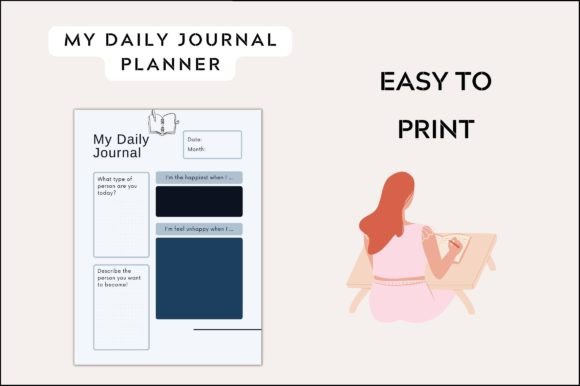 Download Printable Daily Planner Journal - Printable daily planner Collection