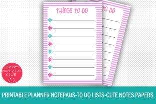 Download Printable Planner Notepads - to Do Lists - Premium Bundle